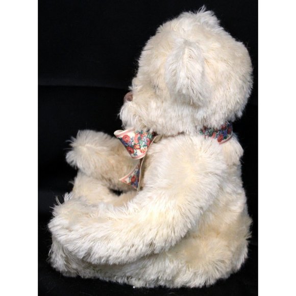 VTG 1992 LE Merrythought String Mohair Jointed Teddy Bear Jackie Revitt Ribbon - Picture 5 of 10